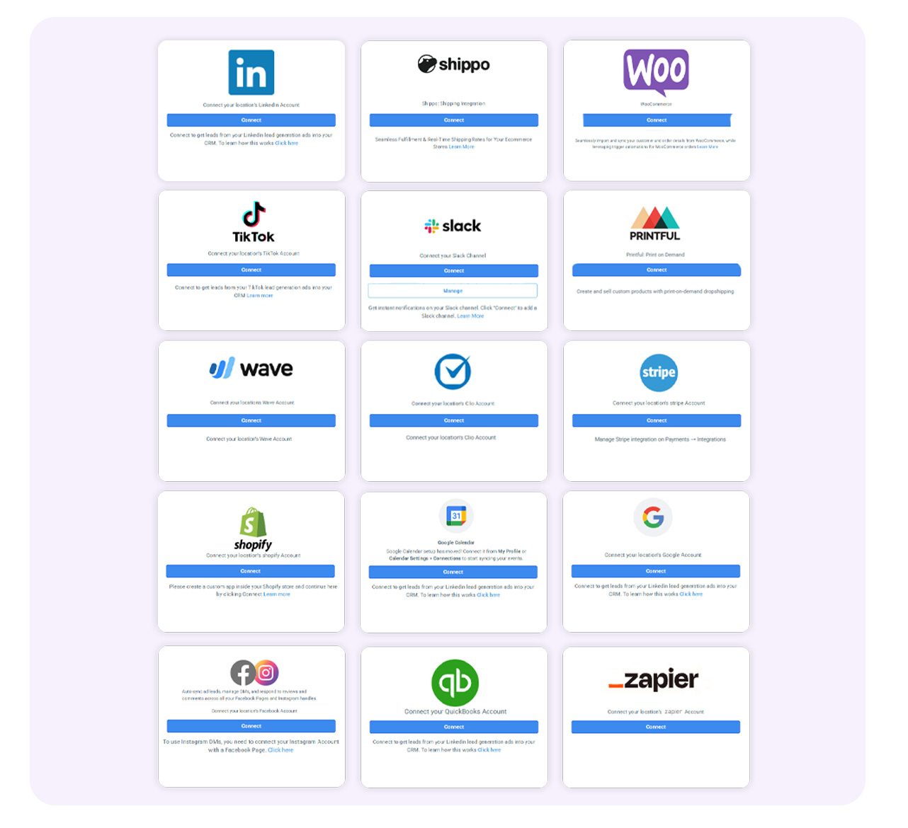 Integrations & Apps